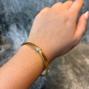LADIES BANGLE ( 22KT GOLD)