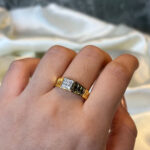 DIAMONDRING ( 18KT GOLD)