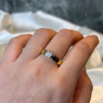 DIAMOND RING ( 18KT GOLD)