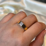 DIAMOND RING ( 18KT GOLD)