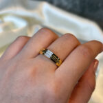 DIAMOND RING ( 9KT GOLD)