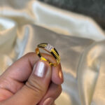 DIAMOND RING ( 9KT GOLD) - Image 2