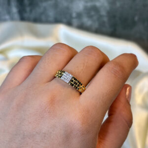 DIAMOND RING ( 9KT GOLD)