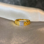 DIAMOND RING ( 9KT GOLD) - Image 3