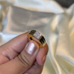 DIAMOND RING ( 18KT GOLD) - Image 2