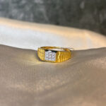 DIAMOND RING ( 9KT GOLD) - Image 3
