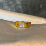 DIAMOND RING ( 9KT GOLD) - Image 3