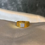 DIAMOND RING ( 9KT GOLD) - Image 3