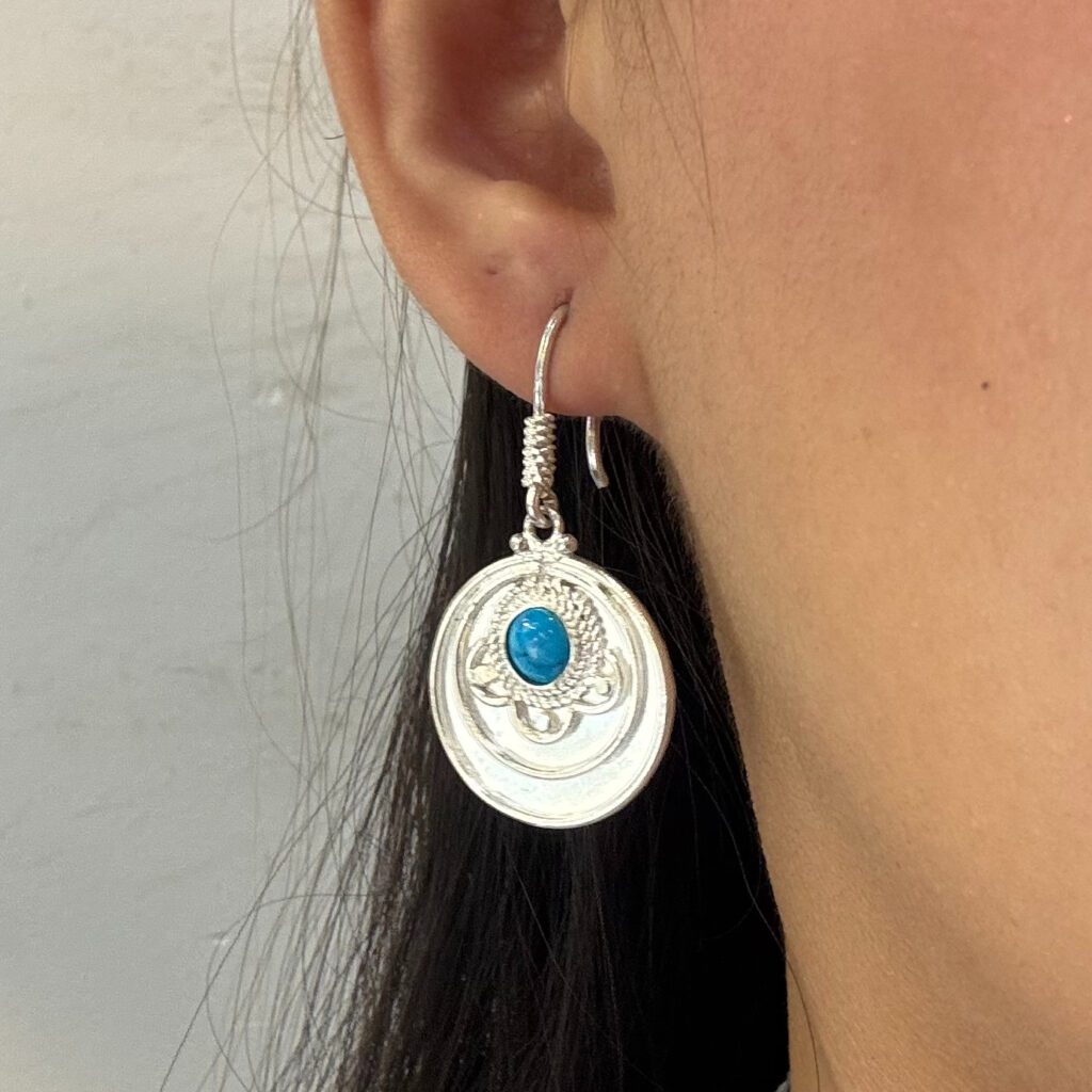 TRADITIONAL EARRINGS ( 925 SILVER)