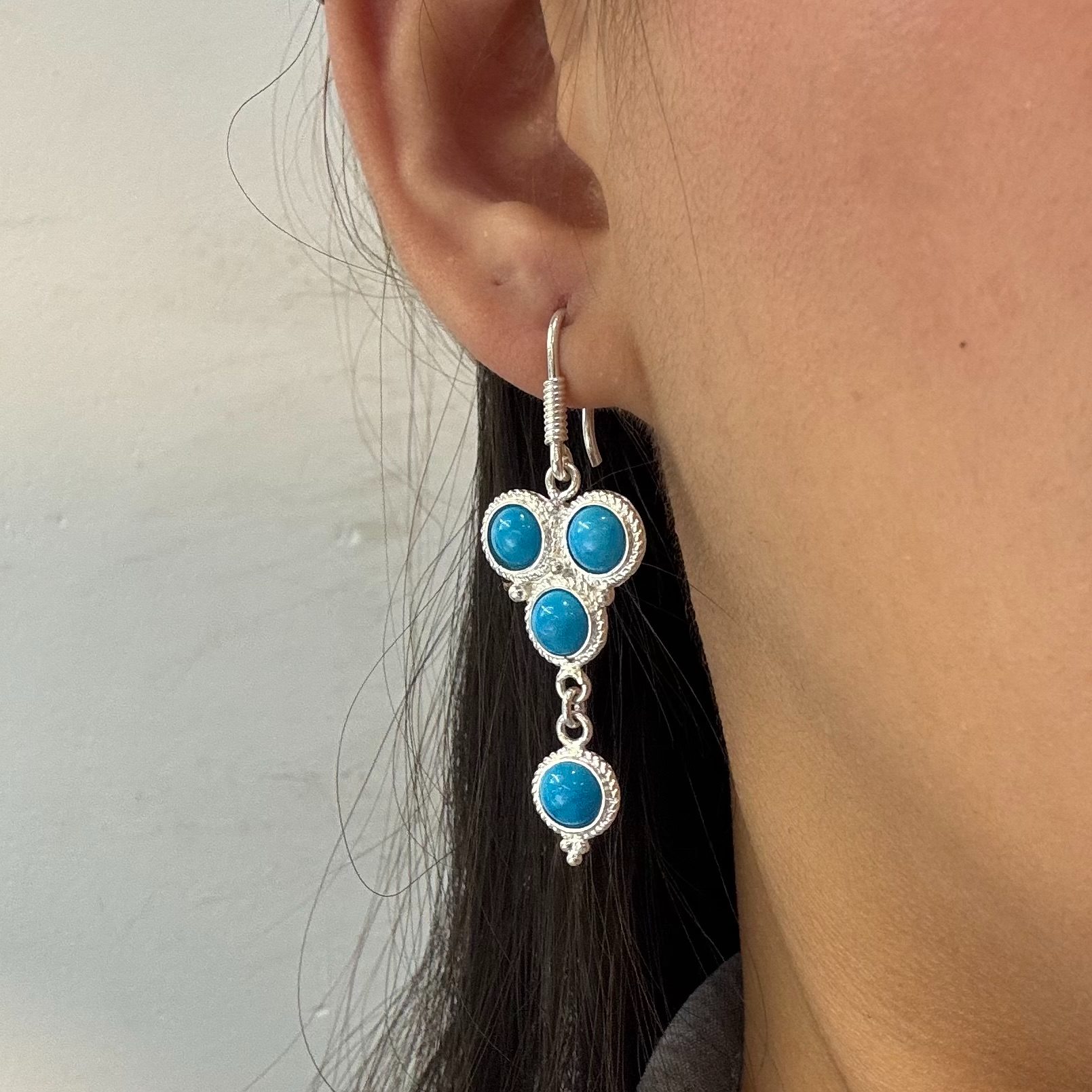 TRADITIONAL EARRINGS ( 925 SILVER)