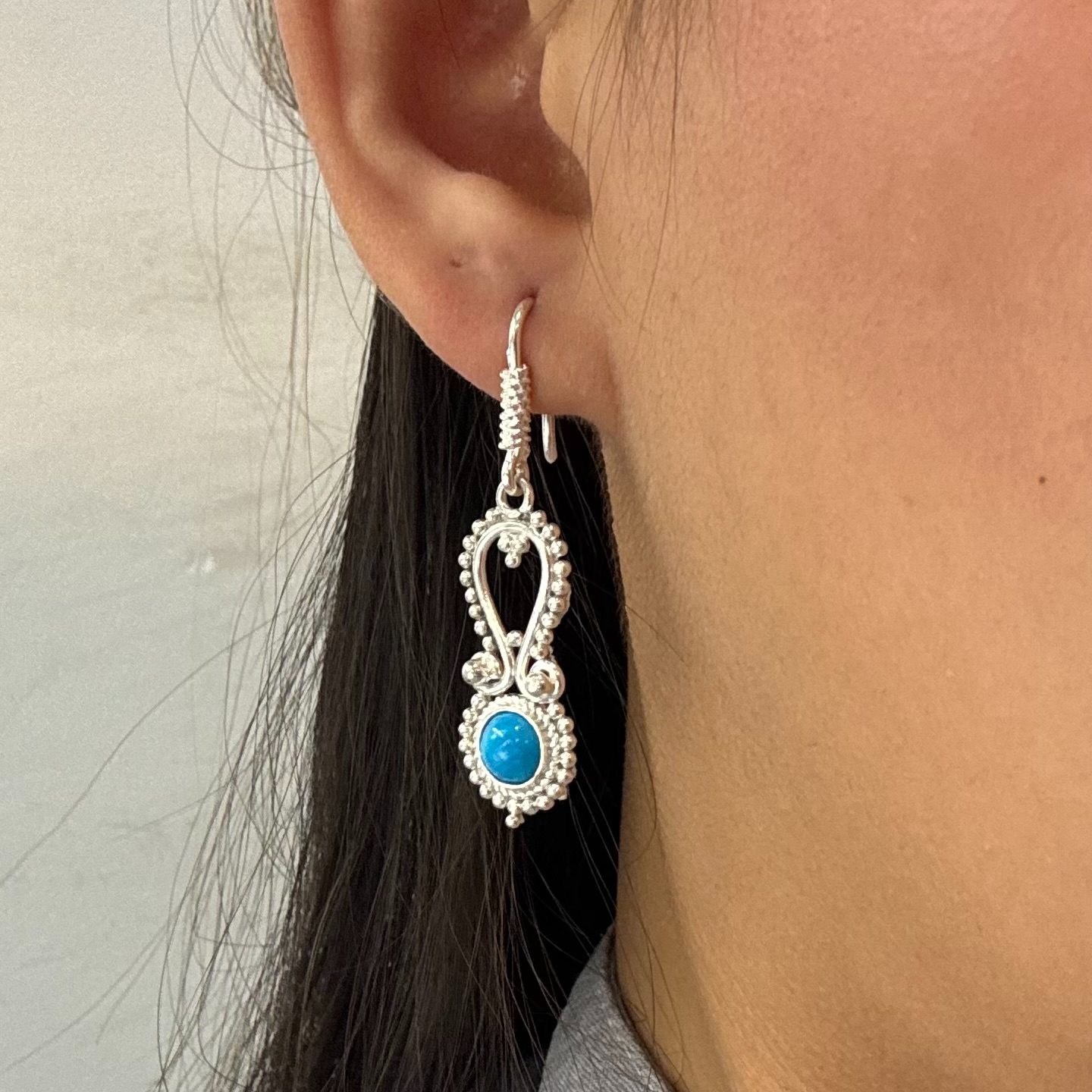 TRADITIONAL EARRINGS ( 925 SILVER)
