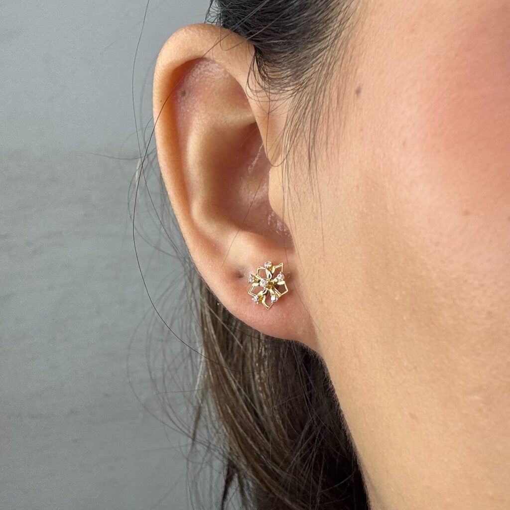 EARRING ( 18KT GOLD)