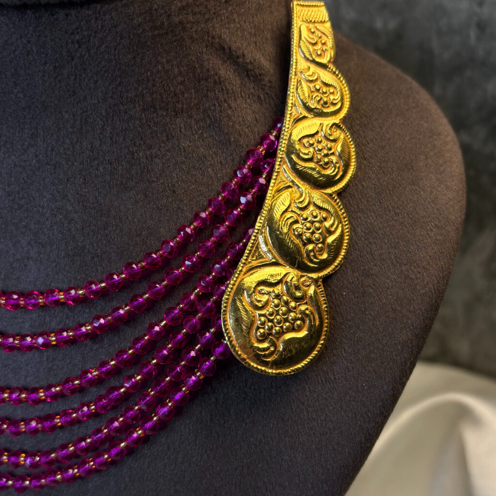 CHOKER CRYSTAL HAAR ( 24KT GOLD) - Image 3
