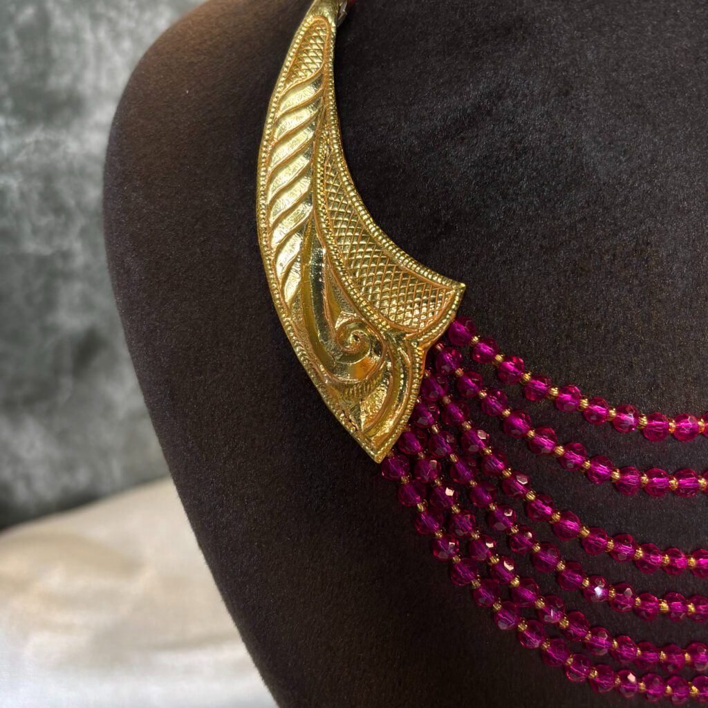 CHOKER CRYSTAL HAAR ( 24KT GOLD) - Image 2