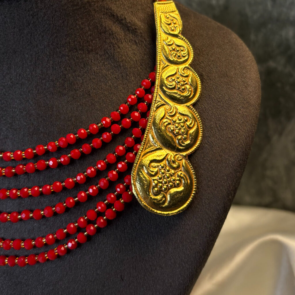 CHOKER CRYSTAL HAAR ( 24KT GOLD) - Image 3