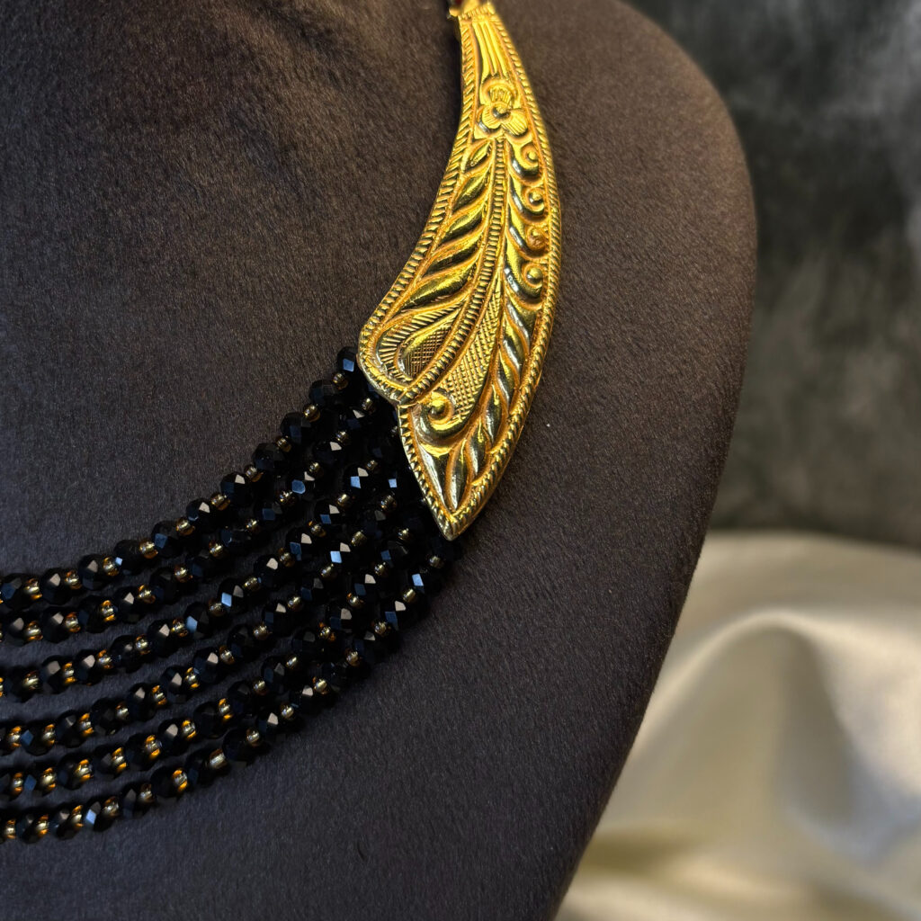 CHOKER CRYSTAL HAAR ( 24KT GOLD) - Image 3