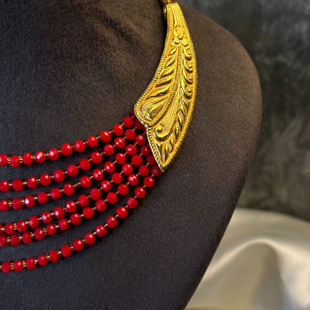 CHOKER CRYSTAL HAAR ( 24KT GOLD) - Image 3