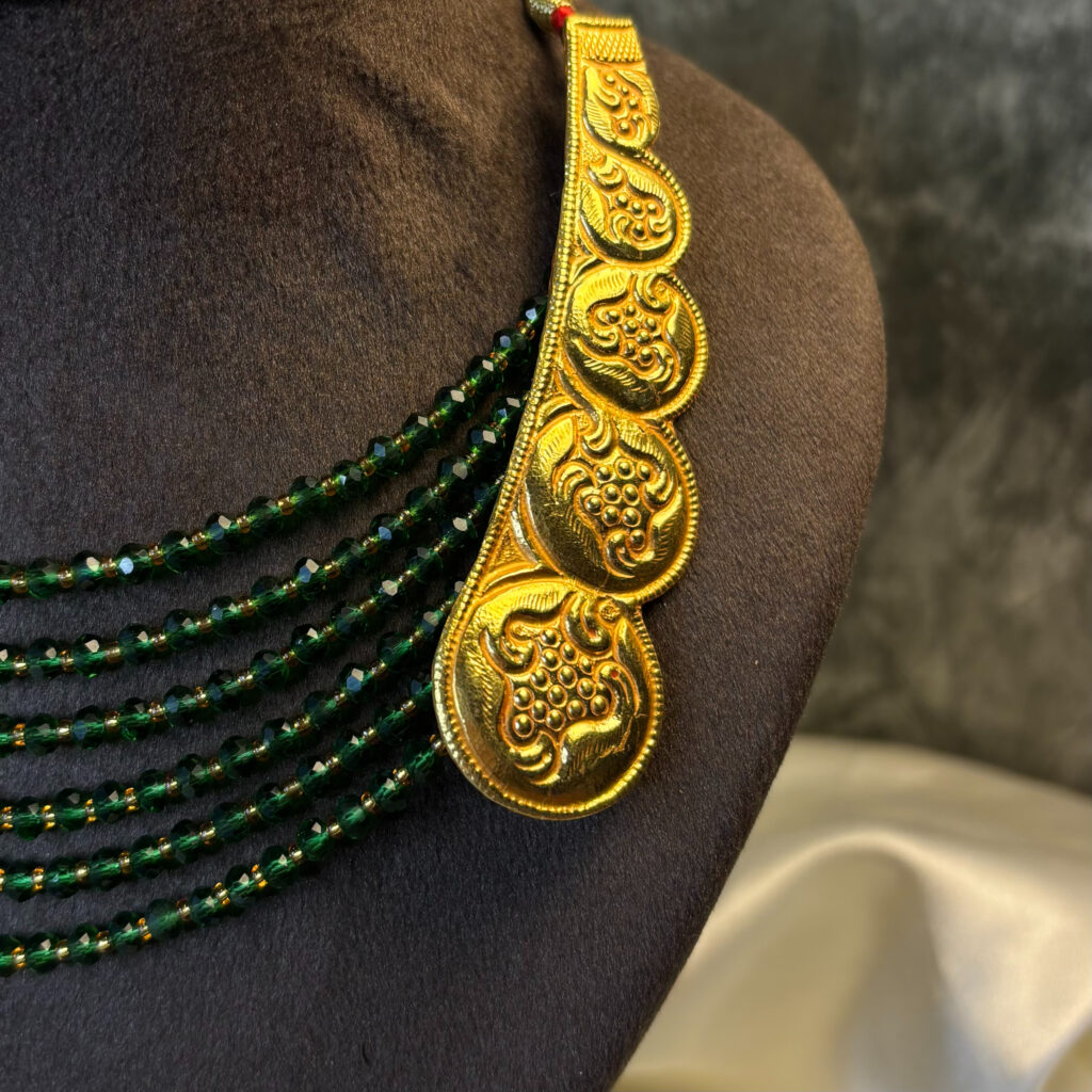 CHOKER CRYSTAL HAAR ( 24KT GOLD) - Image 3