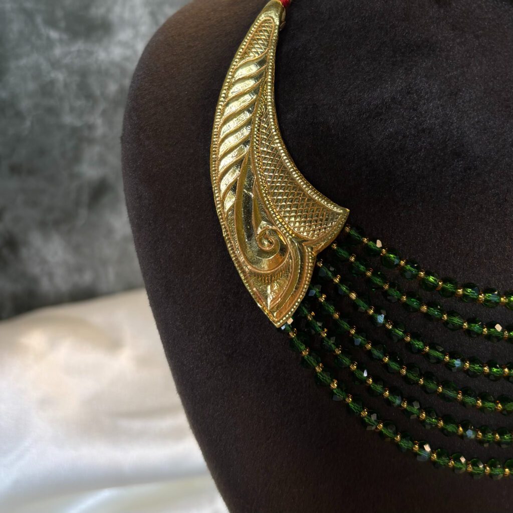 CHOKER CRYSTAL HAAR ( 24KT GOLD) - Image 2