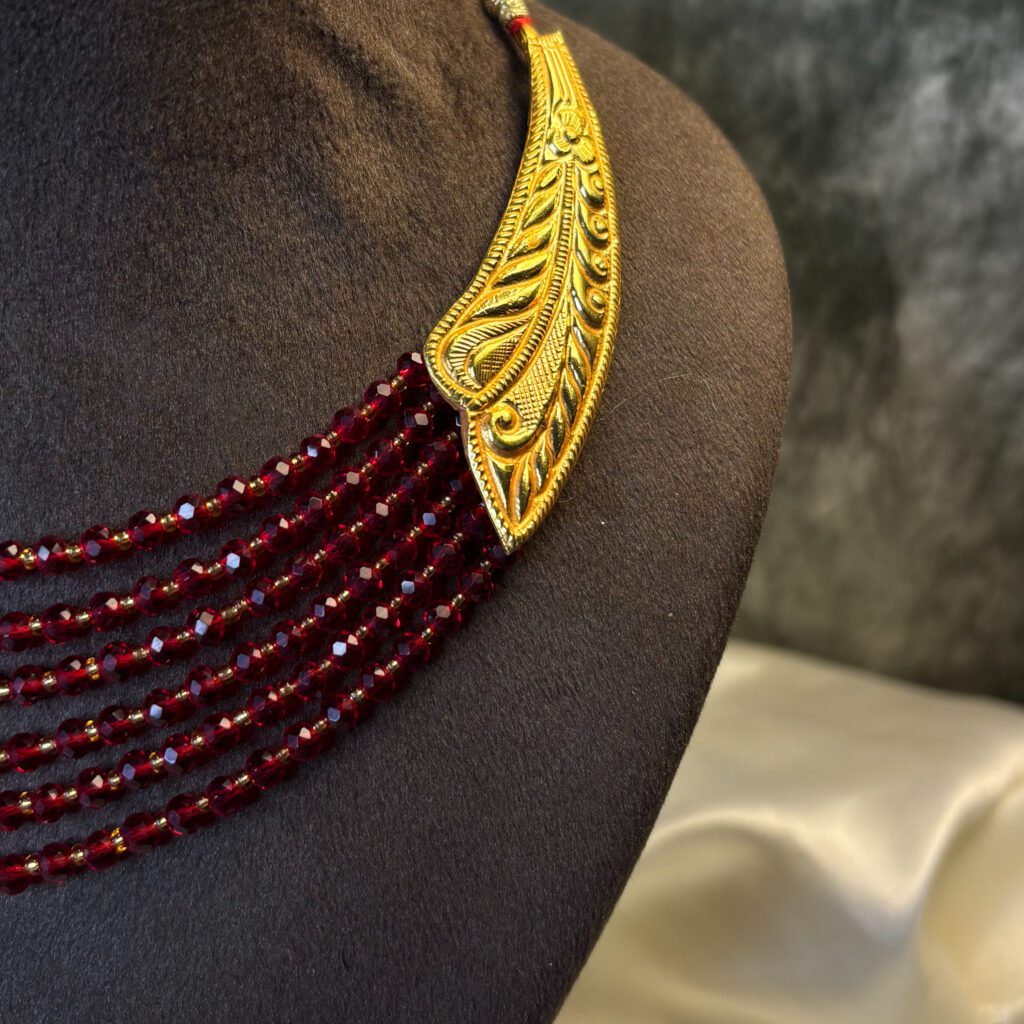 CHOKER CRYSTAL HAAR ( 24KT GOLD) - Image 3