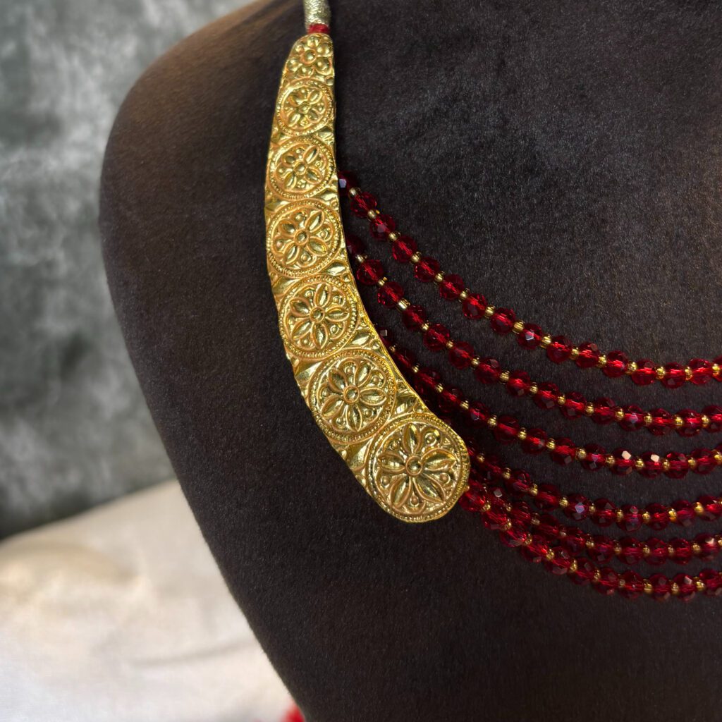 CHOKER CRYSTAL HAAR ( 24KT GOLD) - Image 2
