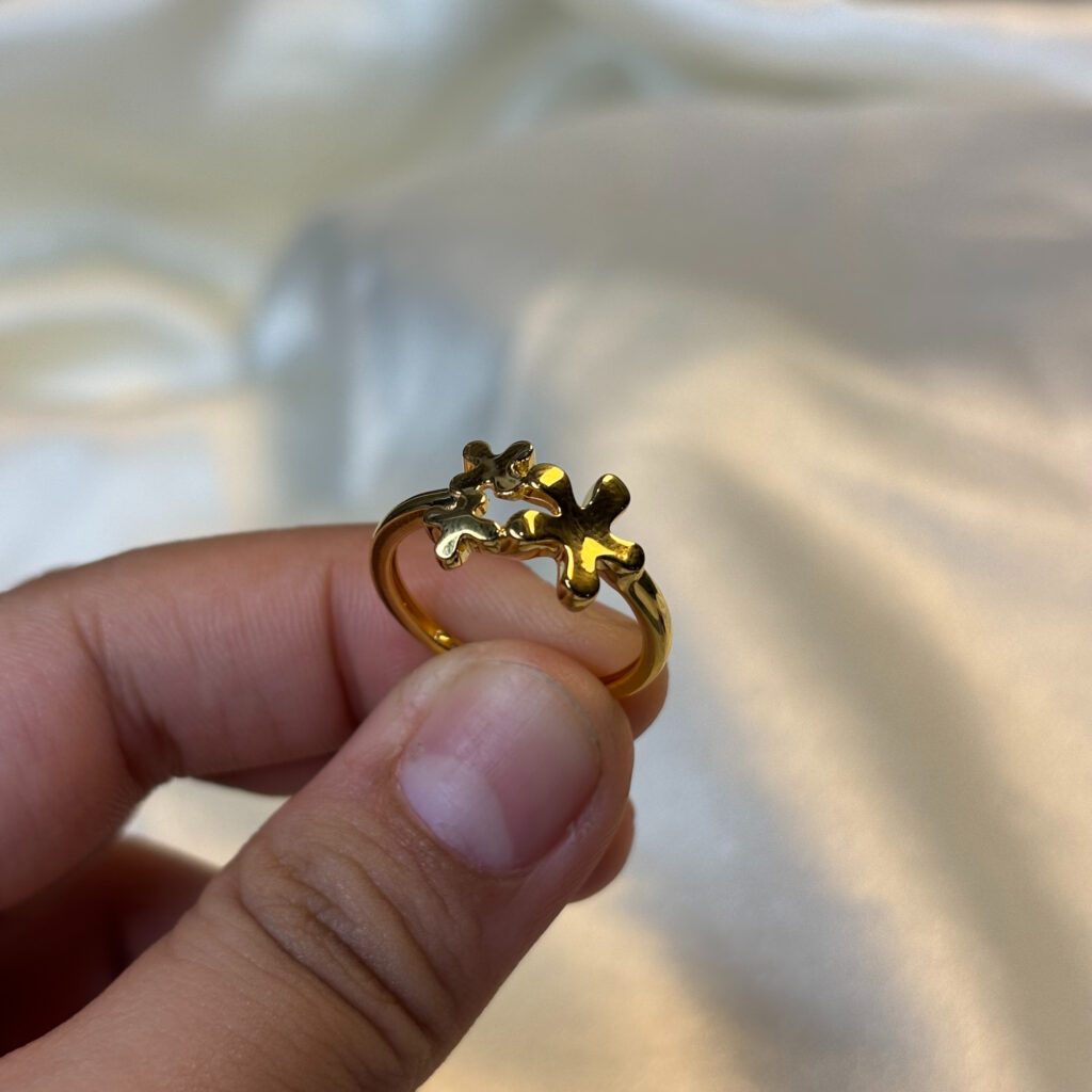 LADIES RING ( 18KT GOLD) - Image 3