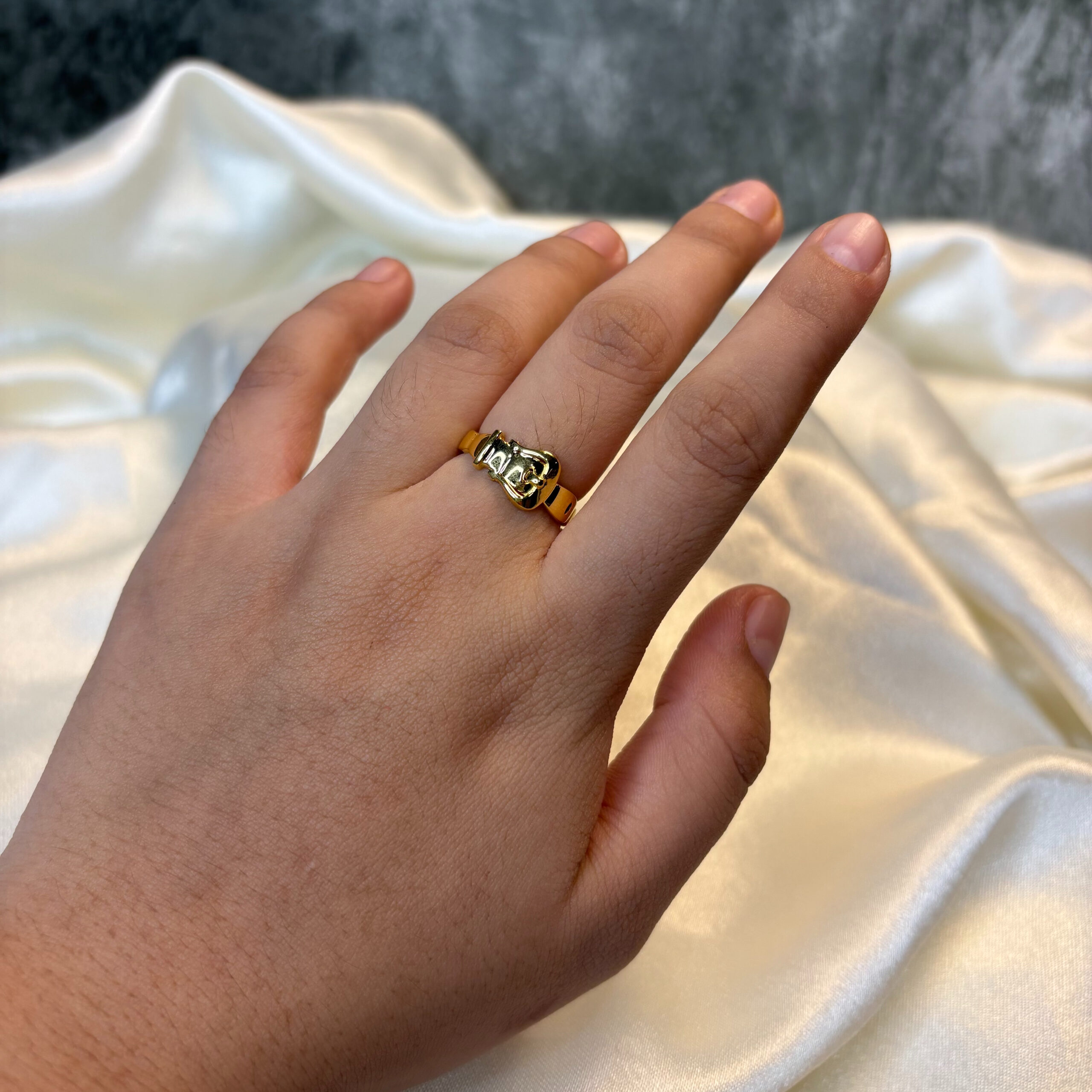 LADIES RING ( 18KT GOLD)