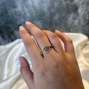 LADIES RING ( 18KT GOLD)
