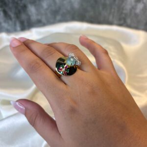 LADIES RING ( 18KT GOLD)