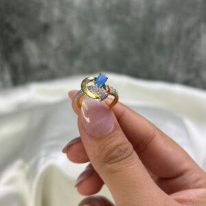 LADIES RING ( 18KT GOLD) - Image 3
