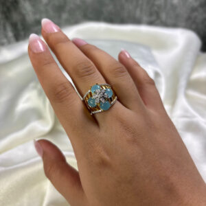 LADIES RING ( 18KT GOLD)