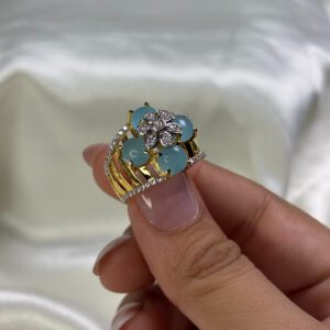 LADIES RING ( 18KT GOLD) - Image 3
